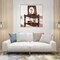 4 Pieces Full Length Wall Mirror Tiles, 12" x 12" Frameless Wall Mounted Mirror Glass Wall Mirror for Home Gym, Door, Bedroom, Living Room